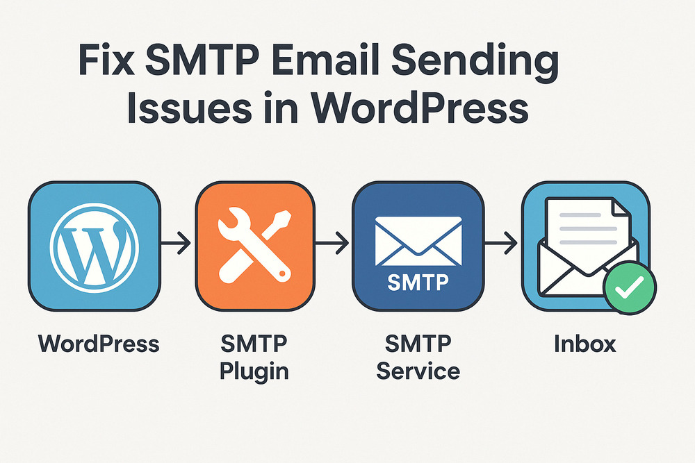 How to Fix SMTP Email Sending Issues in WordPress (Full Guide)